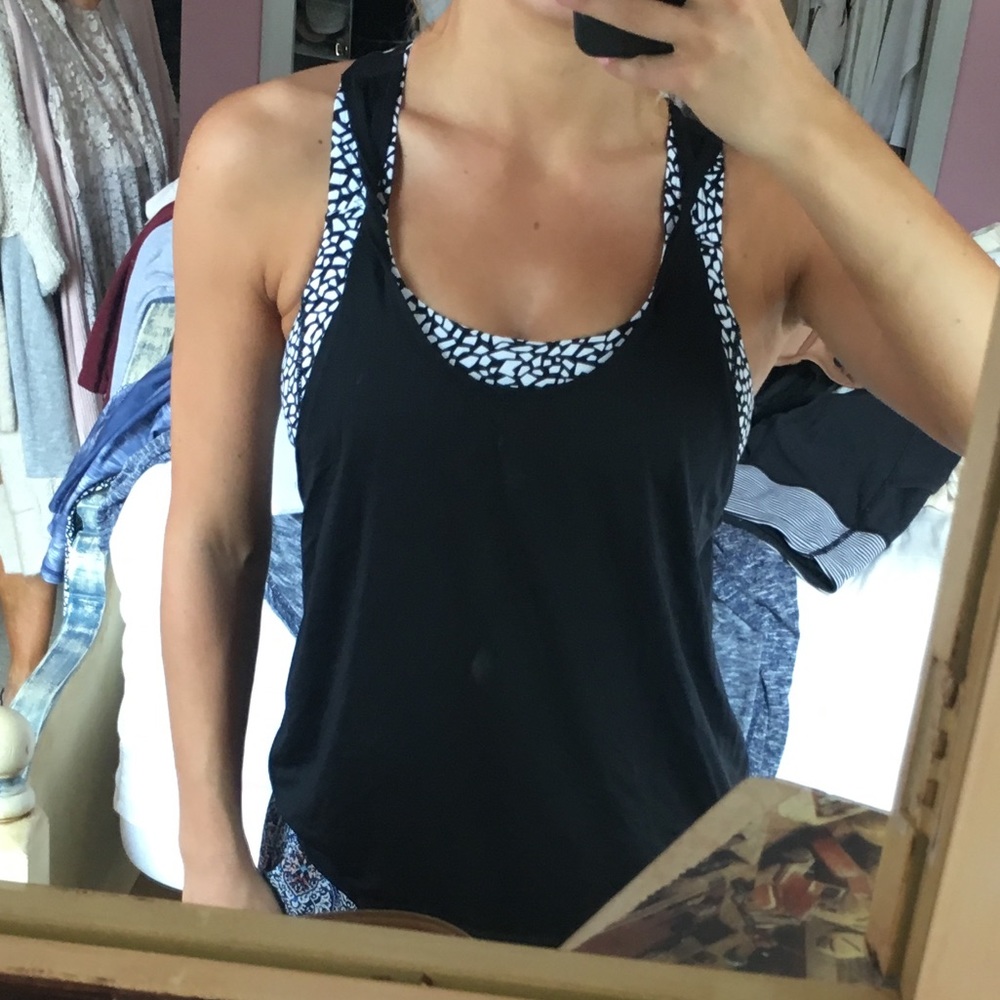 Lululemon built in bra top